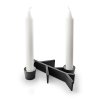 Eva Solo TWIG Świecznik Aluminiowy 18 cm / Czarny